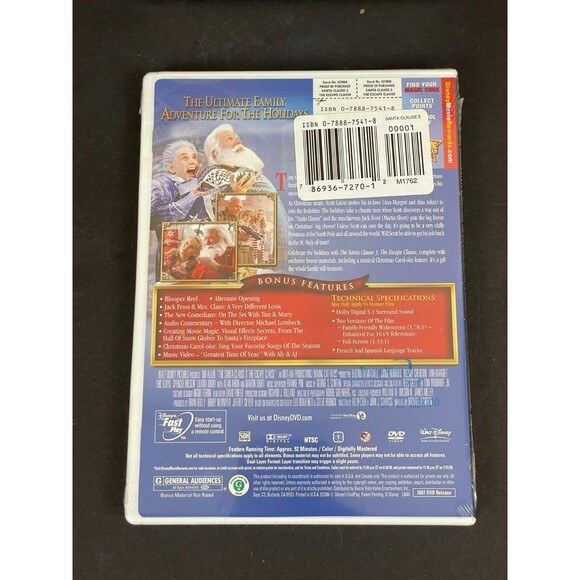 The Santa Clause 3: the Escape Clause (DVD, 2006) Brand NEW Sealed w/Slipcover - Picture 2 of 5
